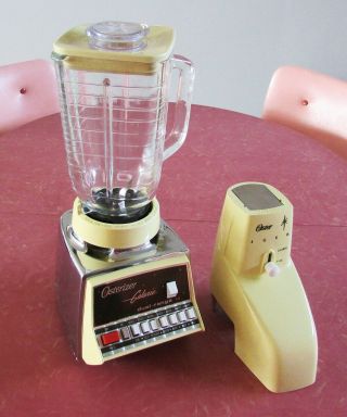 Vintage Osterizer Galaxie Blender - Dual Range 14 - With Rare Ice Crusher