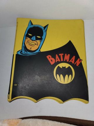 Rare Vintage Batman 1966 3 Ring Binder