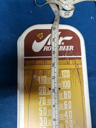 Rare vintage mr rootbeer thermometer great 2