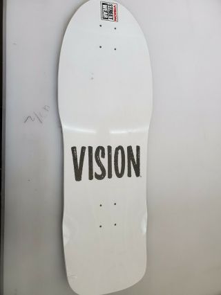 NOS 2002 Vision GATOR Reissue Skateboard Deck Vintage Rare 25th Anniv 2