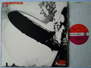 Rare Heavy Psych Rock Lp Led Zeppelin S/t Plum Atlantic 588171 A1/b1 Page Plant