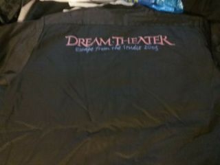 Dream Theater 03 Escape Studio Crew Work Shirt Ds Xl Unworn Rare Htf Vtg