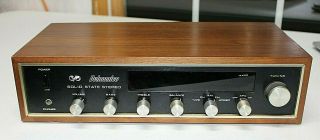 Rare Vintage Delmonico 16ts - 225 - 0w Solid State Stereo Parts/repair Am/fm/tape/ph
