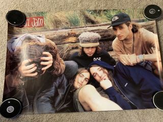Pearl Jam Double Sided Promo Poster Rare