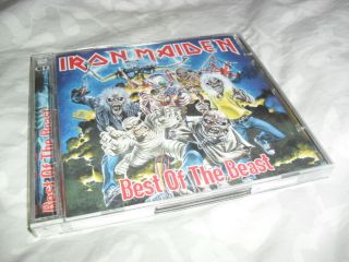 Iron Maiden - The Best Of Beast - Awesome Rare Ltd Edition 2 X Picture Disc Cd