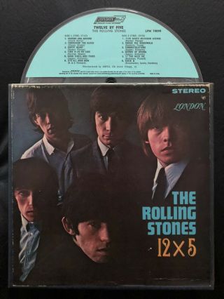 The Rolling Stones 12 X 5 Very Rare Minty Reel To Reel Tape 7.  5 Ips Audiophile