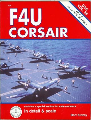 Squadron/signal - Wwii - Aviation - Usn - F4u Corsair - Design - Detail - Scale - Part 2 - Rare