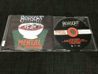 Mental As Anything - Borscht - Australian Rare Oop Cd Single