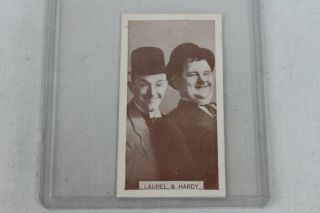 Vintage Laurel And Hardy W.  D.  & H.  O.  Wills 