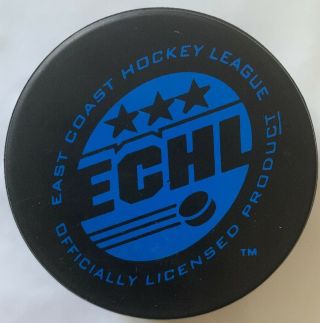 Florida Everblades Echl East Coast Hockey League Official Game Puck Rare