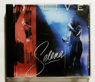 Live Selena By Selena (cd,  1993,  Capitol / Emi) Rare & Oop