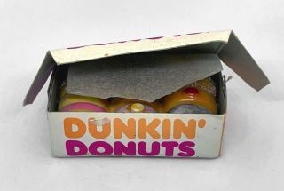 Rare Vintage Dunkin’ Donuts Box Of Dozen Assorted Doughnuts Refrigerator Magnet