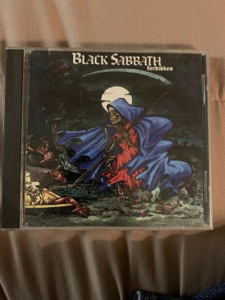 Black Sabbath Forbidden Cd 1995 Rare Us Early Press Tony Martin Iommi
