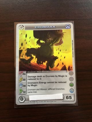 Ultra Rare Chaotic Card Cromaxx - Chaotic Tcg