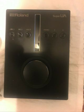 Roland Ua Interface.  Breakaway Box And All Cables.  Rare In U.  S.