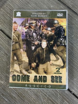 Come And See (1985) [2 Disc Dvd Set] [region Free] Rare & Oop Graphic