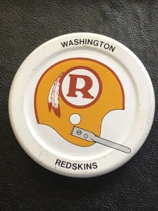 Vintage Nfl 1970 Redskins “r” Metal Gatorade Cap Rare Nrmt
