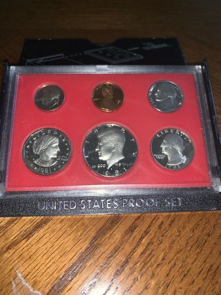 1981 S Type 2 Proof Set (clear S) Rare Proof Set Cameo