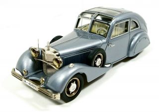 Rare Tin Wizard 1/43 Mercedes - Benz 500k 1935 Streamline W/sunroof Silver No Box