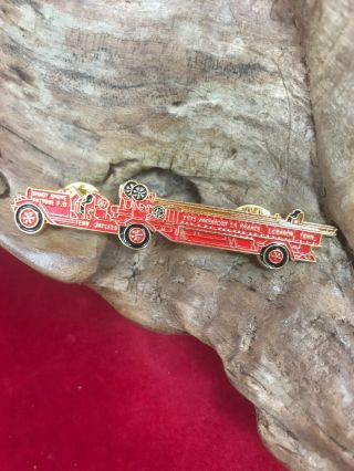 Vintage " Shady Grove Antique Firetruck " - Lebanon,  Tn Jaycees Pin