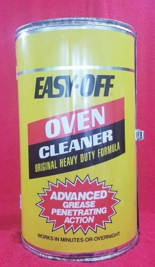 Rare Vintage Easy Off Oven Cleaner Portable Grill