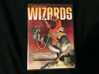 Wizards Dvd Ralph Bakshi 2004 Sci Fi Rare Oop Animated