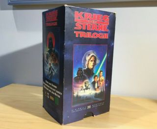 Rare German Star Wars Trilogy | Kriege Der Sterne Vhs Box Set 3 - Tapes 1980