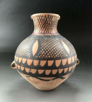 Rare Chinese Neolithic Age Yangshao Culture Colour Pottery Pot