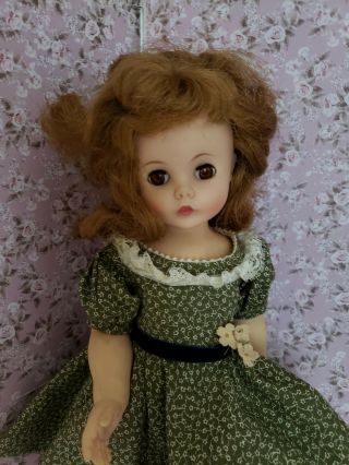Vintage 1958 15 " Madame Alexander Doll Marybel Doll In Sweet Dress