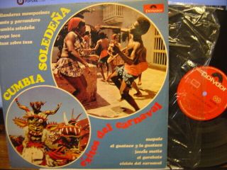 Cumbia Soledena Exitos Del Carnaval 1977 Polydor Colombia Lp Very Rare Cumbia