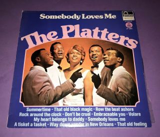 Platters - Somebody Loves Me - Rare Exyu Lp