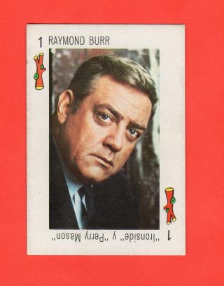 Raymond Burr 1970 