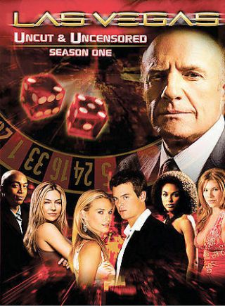 Las Vegas - Season 1 (dvd,  2005,  3 - Disc Set),  Includes Slip Cover Rare