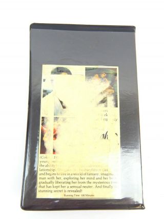 3B VHS NIGHT GAMES Erotic Thriller Roger Vadim Cindy Pickett 1980s Rare 2