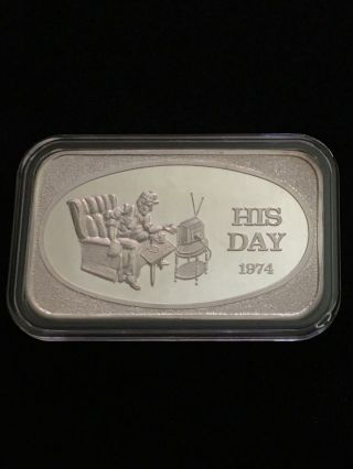 Rare Vintage 1974 Us Silver Corp.  Father 