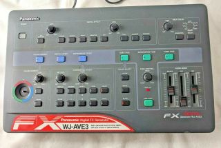 Rare Panasonic Digital Fx Generator Mixer Model: Wj - Ave3