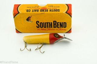 Vintage South Bend Dive Oreno Minnow Antique Fishing Lure Rs5