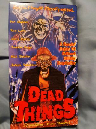 Dead Things Todd Sheets Sov Horror Rare Englewood Entertainment