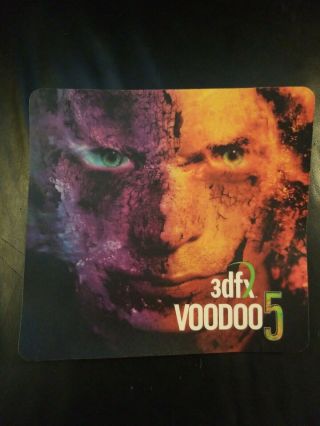 3dfx Voodoo 5 Mouse Pad Collectible Rare