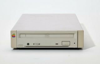 Apple Applecd 300 External Cd - Rom Drive Macintosh Scsi Vintage & Rare 1993