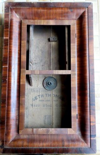 Antique Seth Thomas Ogee Clock Shelf Mantel - Parts