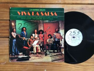 La Banda Salsa Viva La Salsa Spanish Rare 1976 Breaks Latin Funk Beatles Promo