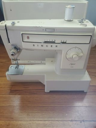 Vintage 1970s Singer Stylist 522 Sewing Machine Rare
