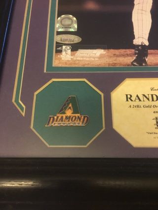 Rare Randy Johnson Sports Autographed plaque.  ONLY 51 made 3