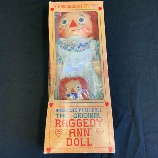 Rare Vintage 1970’s Raggedy Ann And Little Andy