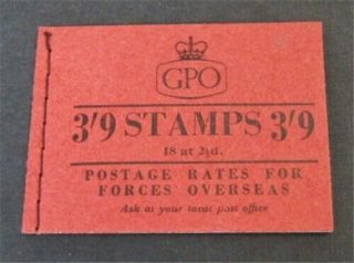 Nystamps Great Britain Stamp Early Booklet Rare