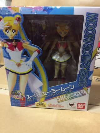 Pretty Guardian Sailor Moon Figure S.  H.  Figuarts 20th Rare Bandai Doll