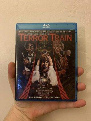 Terror Train (blu Ray,  2012,  2 - Disc Set,  Collectors Edition) Scream Factory Rare