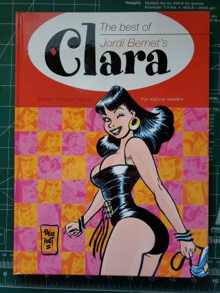 Jordi Bernet The Best Of Clara Hard Back Rare Sexy