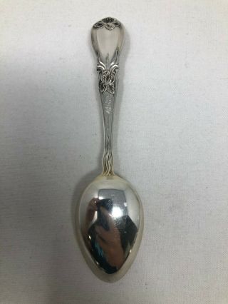 Baker Manchester Sterling Silver Souvenir Spoon Old Stone Mill Cannon Falls MN 3